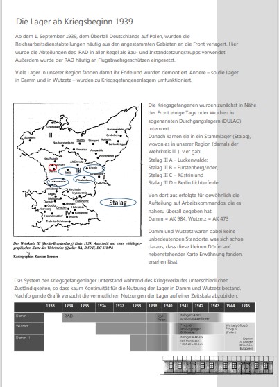 Blick auf die MhlensiedlungDie Lager ab Kriegsbeginn 1939 - bitte anklicken!